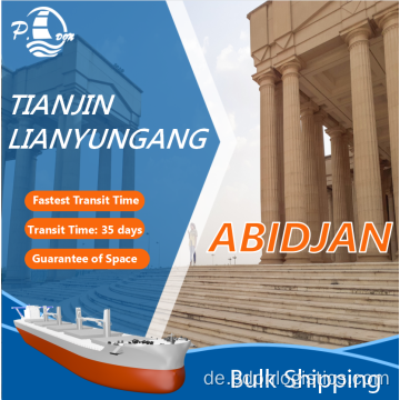 Bulkschifffahrt von Tianjin nach Abidjan